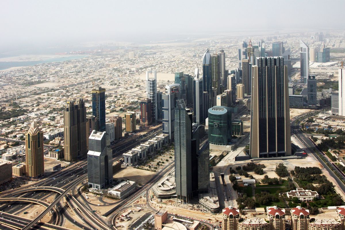 bird watch from Burj Khalifa