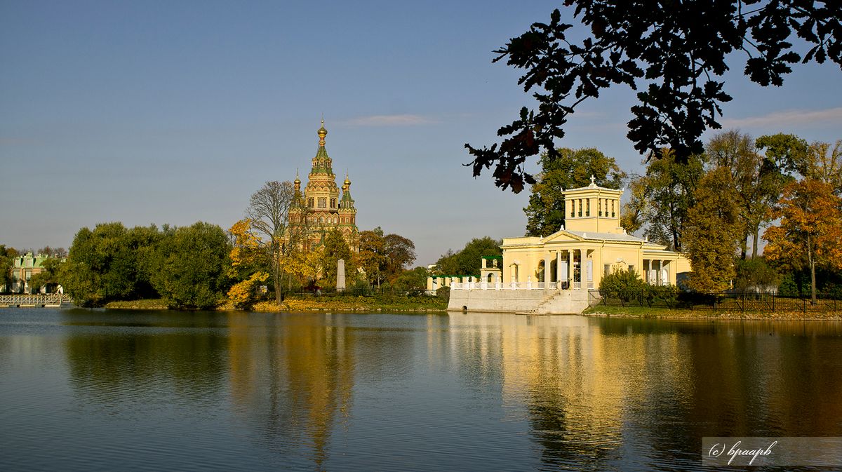 Peterhof | Cathedral of Saints Peter and Paul and Tsaritsyn pavilion